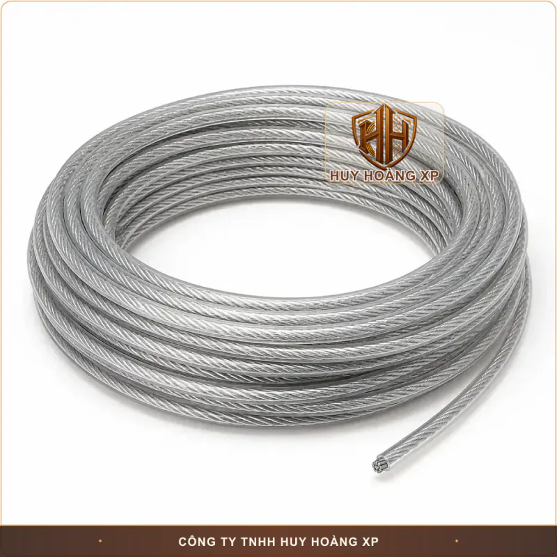 Cáp bọc nhựa