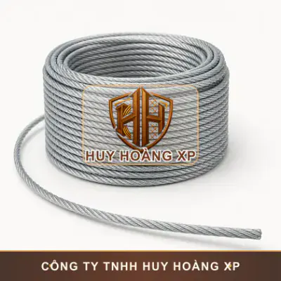 Cáp neo giằng mạ Trung Quốc – 6x19